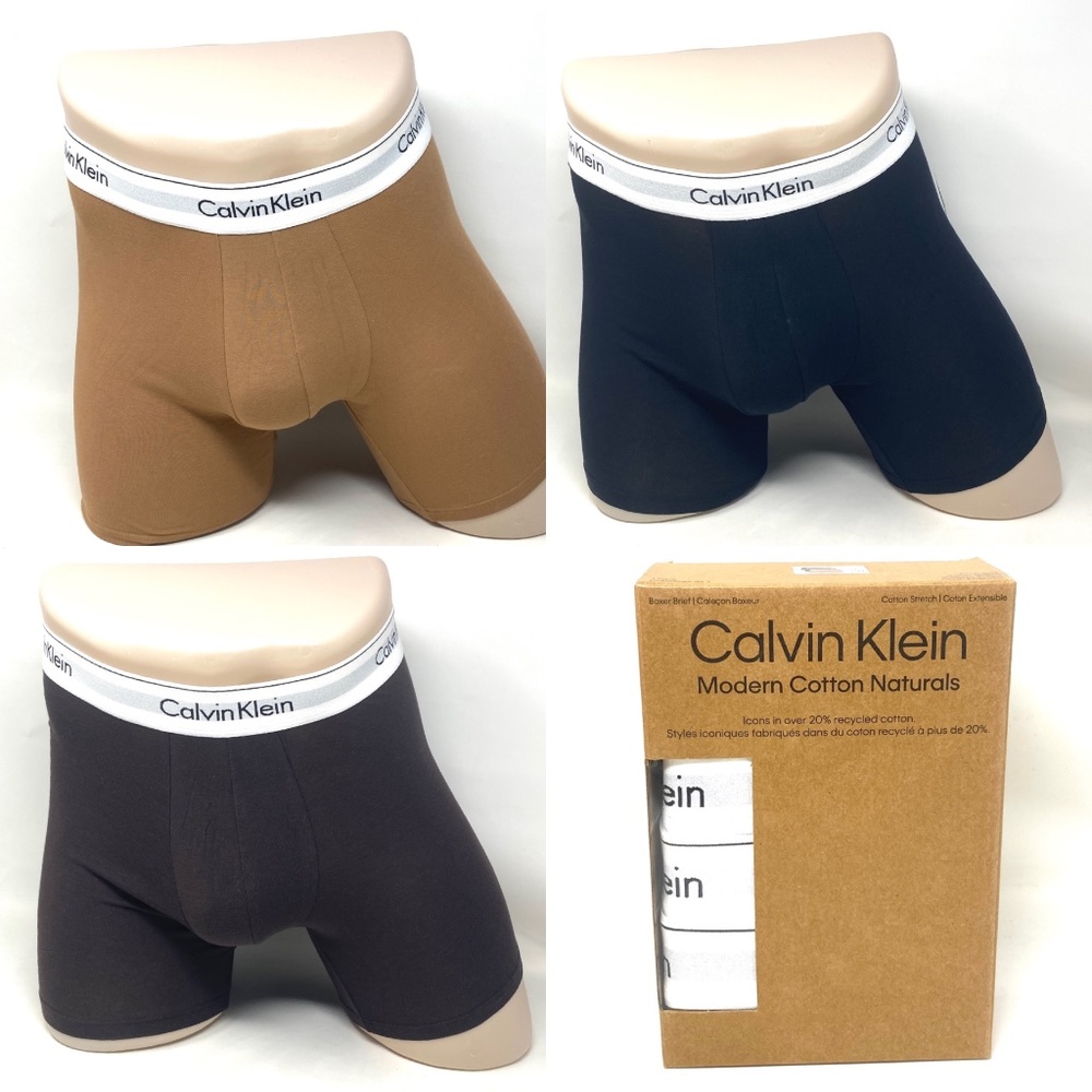 💖MEGA SALE💖Calvin Klein Men’s Underwear 3 Pack  Brief Modern Cotton NB3345904